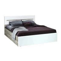 Кровать с настилом ДСП Наоми КР-11 160х200, белый глянец Кровать с настилом ДСП Наоми КР-11 160х200, белый глянец