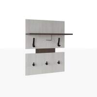 Вешалка настенная Модена МВ-30, Ясень анкор светлый, Венге