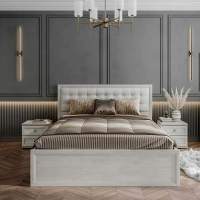 Кровать с мягкой спинкой и основанием 180х200 Александрия Кровать с мягкой спинкой и основанием 180х200 Александрия