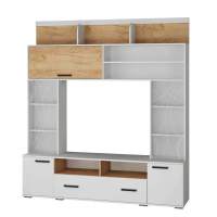 Центральная секция Оскар-18 ОГЦН-2, белый/дуб крафт