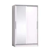 Шкаф-купе с зеркалом Strike 1200 Белый