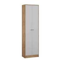 Шкаф Ямайка ЯПШ-1, дуб крафт/белый