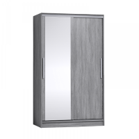 Шкаф-купе с зеркалом Strike 1200 Atelier светлый