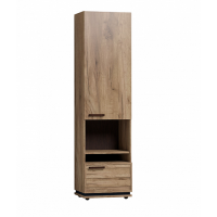 Шкаф МЦН Nature 1, дуб табачный в гостиную