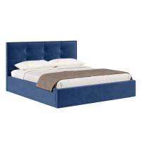 Кровать с подъёмным механизмом 1800 Римини, темно-синий Кровать с подъёмным механизмом 1800 Римини, темно-синий