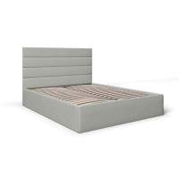 Кровать с ламелями Верджиния 1600, Тёмно - серый