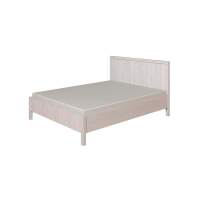 Кровать с ортопедическим основанием (металл) 140х200 Bauhaus 3, бодега светлый Кровать с ортопедическим основанием (металл) 140х200 Bauhaus 3, бодега светлый