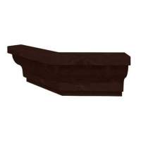 Уголок 3 MONTPELLIER, орех