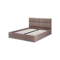 Кровать с ортопедическим основанием Сити 160х200, светло-коричневый Кровать с ортопедическим основанием Сити 160х200, светло-коричневый