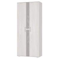 Шкаф двухстворчатый Флоренция, Ясень белый