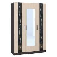 Эрика Шкаф 3-х ств. (Венге/Дуб молочный)