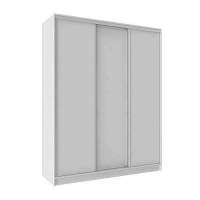 Шкаф-купе трехдверный 1800 Домашний Белый
