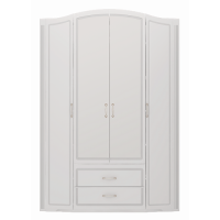 Шкаф для одежды 4-х дверный с ящиками Виктория 02