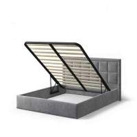 Кровать с подъемным механизмом Белла 120х200, серый Кровать с подъемным механизмом Белла 120х200, серый