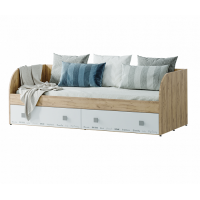 Кровать с настилом ЛДСП Тренд КР-01 Light 80х186 Кровать с настилом ЛДСП Тренд КР-01 Light 80х186