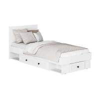 Кровать с ящиками 90х200 КР-01 Софт Кровать с ящиками 90х200 КР-01 Софт