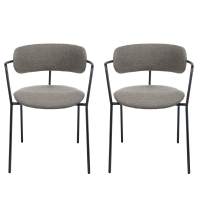 Комплект из 2-х стульев Ant букле серый