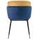 Стул Peki синий, горчичный