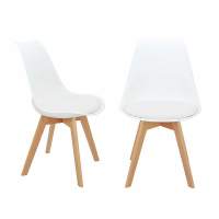 Комплект из 2-х стульев Eames Bon белый