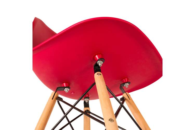 Стул Eames красный-5