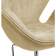 Кресло SWAN STYLE CHAIR карамельный, искусственная замша