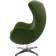 Кресло EGG STYLE CHAIR зеленый, искусственная замша