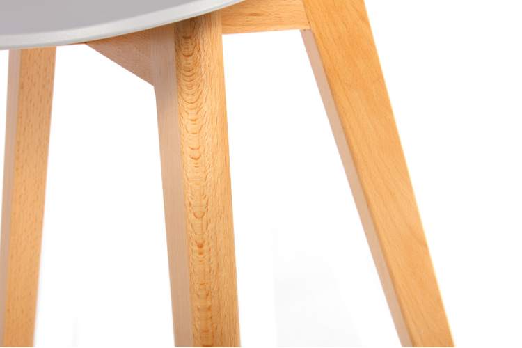 Стул Gracia белый с деревянными ножками-3