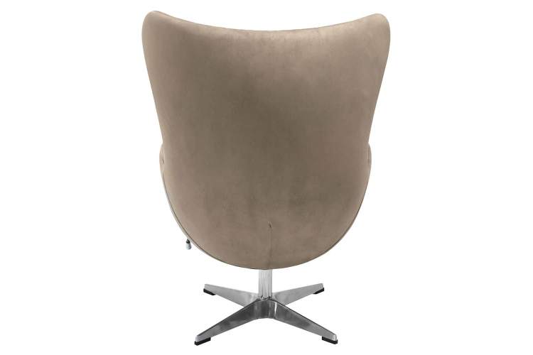 Кресло EGG STYLE CHAIR латте, искусственная замша FR 0647-4
