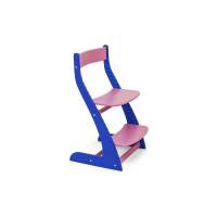 Детский растущий регулируемый стул Бельмарко Усура Синий-Лаванда