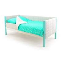 Детская кровать-тахта мягкая Бельмарко Svogen мятно-белый Детская кровать-тахта мягкая Бельмарко Svogen мятно-белый