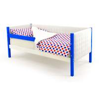 Детская кровать-тахта мягкая с бортиком Бельмарко Svogen сине-белый Детская кровать-тахта мягкая с бортиком Бельмарко Svogen сине-белый