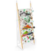 Детский пристенный стеллаж Бельмарко Stumpa звезды зеленый