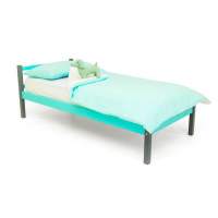 Детская кровать тахта Бельмарко Svogen графит-мятный Детская кровать тахта Бельмарко Svogen графит-мятный