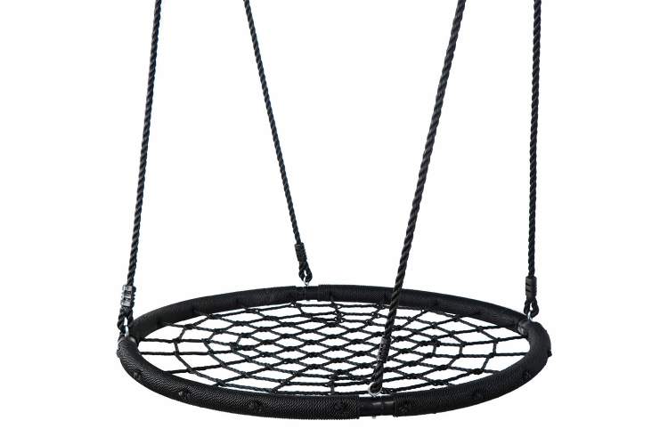 Качели гнездо разборное 120 см, цвет черный