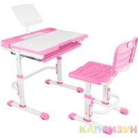 Парта трансформер со стулом Капризун T7-pink