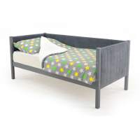 Детская кровать-тахта мягкая Бельмарко Svogen графит Детская кровать-тахта мягкая Бельмарко Svogen графит