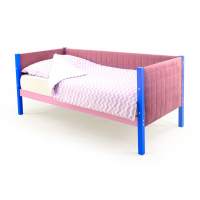 Детская кровать-тахта мягкая Бельмарко Svogen синий-лаванда Детская кровать-тахта мягкая Бельмарко Svogen синий-лаванда