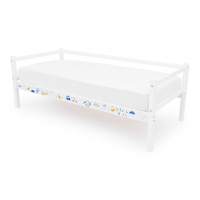 Детская кровать тахта Бельмарко Svogen белый барашки Детская кровать тахта Бельмарко Svogen белый барашки