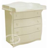 Комод Можга С 265 с настилом белый