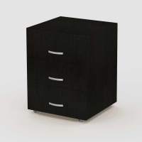 Тумба выкатная 3 ящика SD-250 дуб миланский