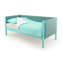 Детская кровать-тахта мягкая Бельмарко Svogen мятный Детская кровать-тахта мягкая Бельмарко Svogen мятный