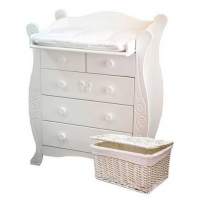 Комод Можга Бабочка С 577 слоновая кость с настилом