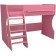 Кровать чердак Р432 Капризун 1 розовый