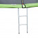 Батут с лестницей и внешней сеткой 305 см зеленый
