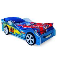 Кровать машина Бельмарко Тачка синяя Кровать машина Бельмарко Тачка синяя