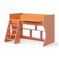 Кровать чердак Р436 Капризун 2 оранжевый Кровать чердак Р436 Капризун 2 оранжевый
