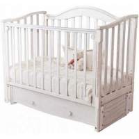 Кроватка маятник Можга Леонардо С770 белый Кроватка маятник Можга Леонардо С770 белый