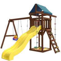 Детская площадка для улицы и дачи / Детская игровая площадка / Спортивный городок / Спортивный комплекс для детей / Игровой комплекс / Детские качели