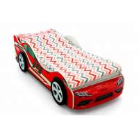 Кровать-машина Бельмарко Супра красная Кровать-машина Бельмарко Супра красная