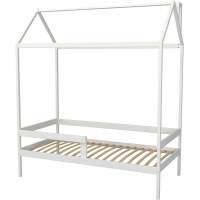 Кровать домик Капризун Р424 белый с бортиком Кровать домик Капризун Р424 белый с бортиком